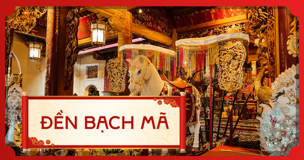 Đền Bạch Mã – Linh thiêng nơi cửa Đông