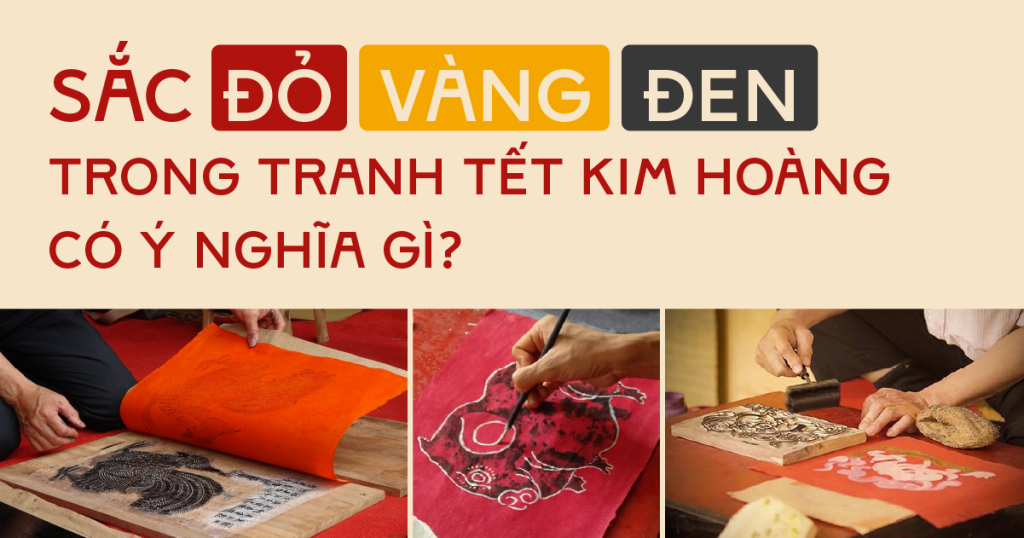 Ý nghĩa màu sắc trong tranh Kim Hoàng