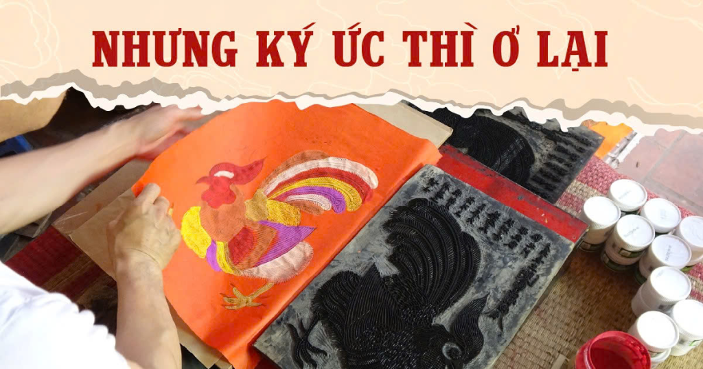 Ký ức còn lại của những dòng tranh Tết thất truyền