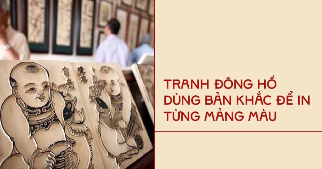 Tranh Đông Hồ giấy điệp – màu dân gian tươi sáng